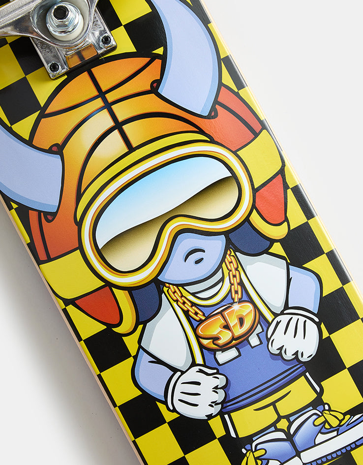 Speed Demons Baller Checkered Complete Skateboard - 7.75"