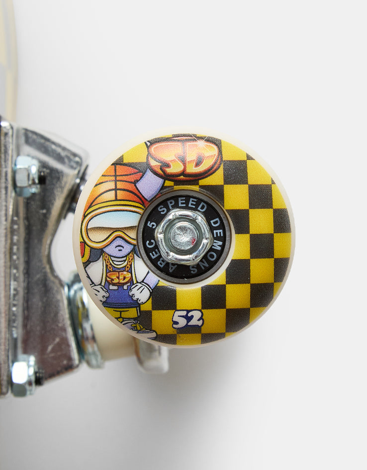 Speed Demons Baller Checkered Complete Skateboard - 7.75"