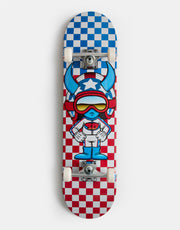 Speed Demons Stars Checkered Complete Skateboard - 8"