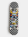 Speed Demons Tagger Checkered Complete Skateboard - 8.25"