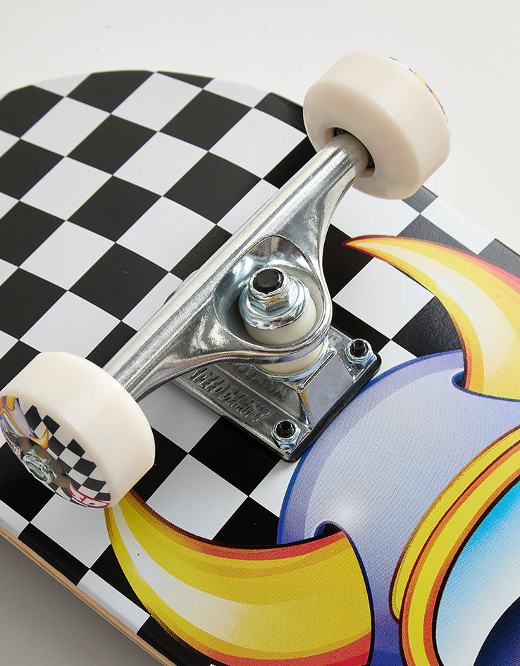 Speed Demons Tagger Checkered Complete Skateboard - 8.25"