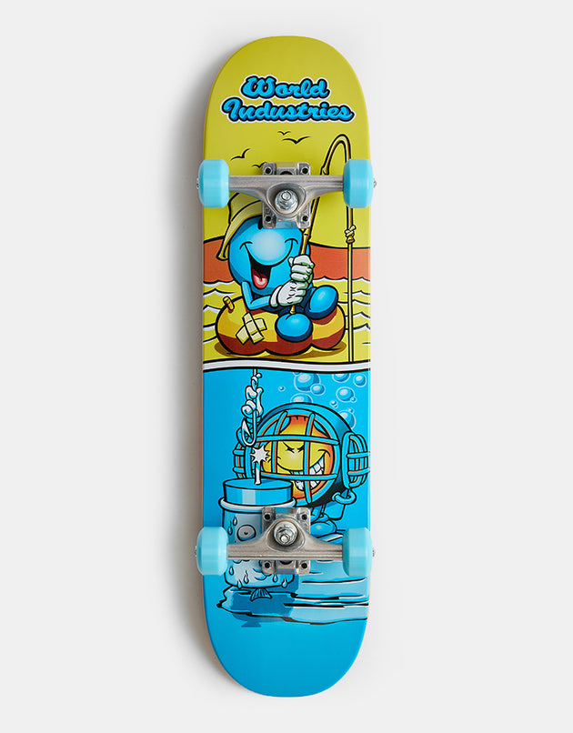 World Industries Gone Fishing Complete Skateboard - 7.5"