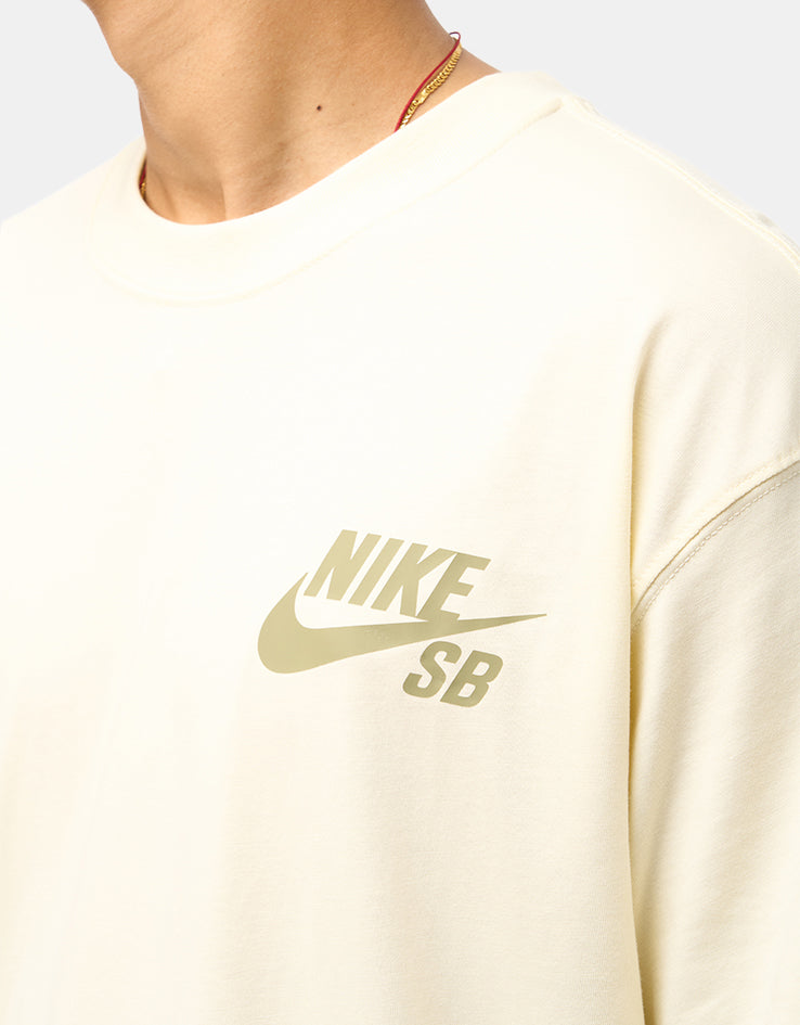 Nike SB Logo T-Shirt - Coconut Milk