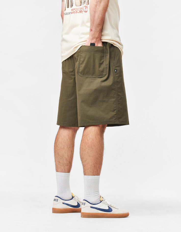 Nike SB 9er Shorts - Cargo Khaki/White