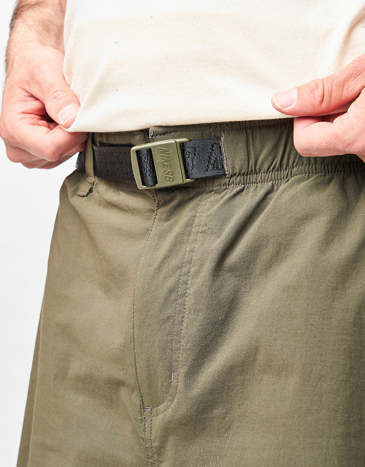 Nike SB 9er Shorts - Cargo Khaki/White