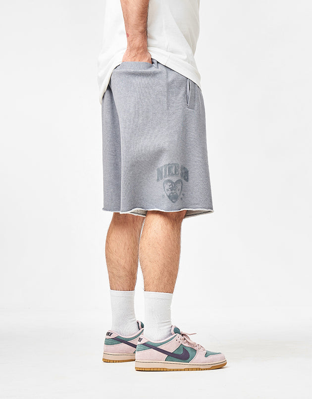 Nike SB GFX Fleece Shorts - Cool Grey/Heather/White