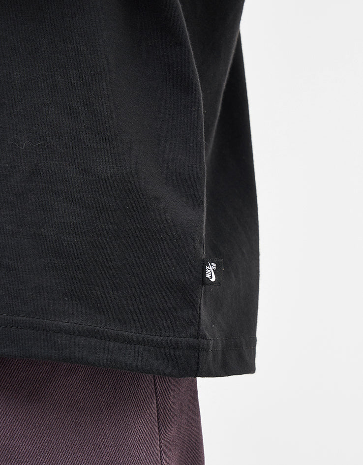 Nike SB Varsity T-Shirt - Black