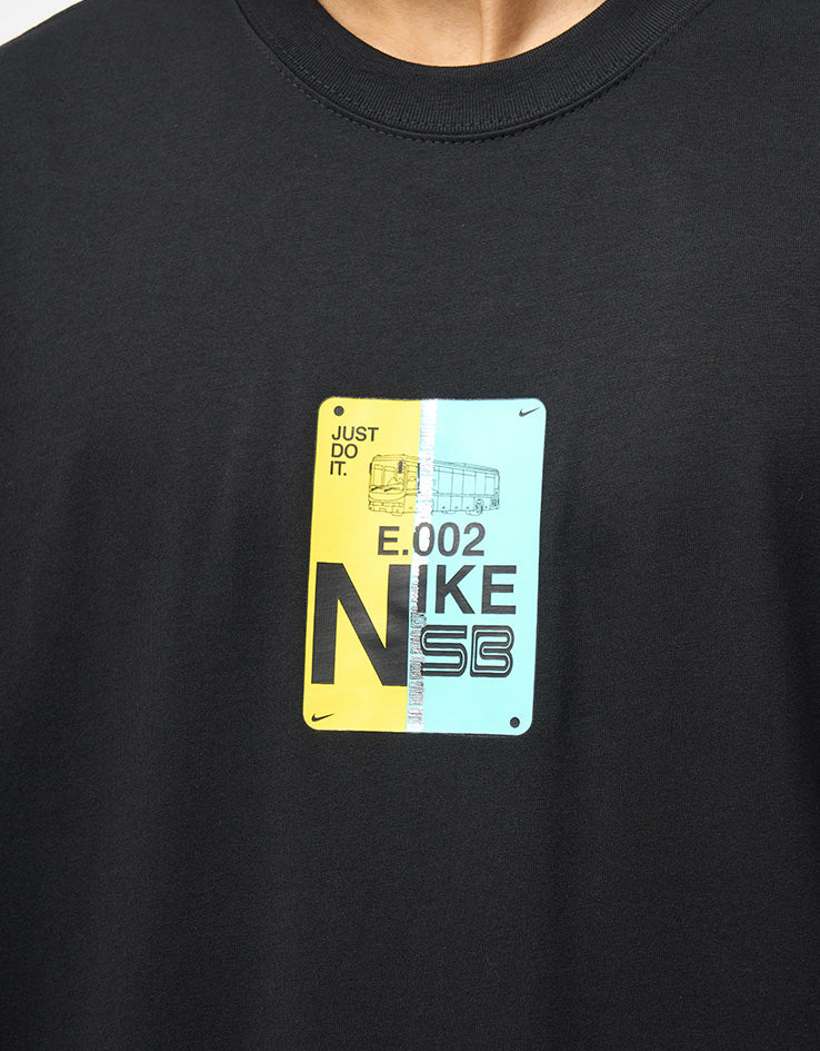 Nike SB Bus Pass T-Shirt - Black