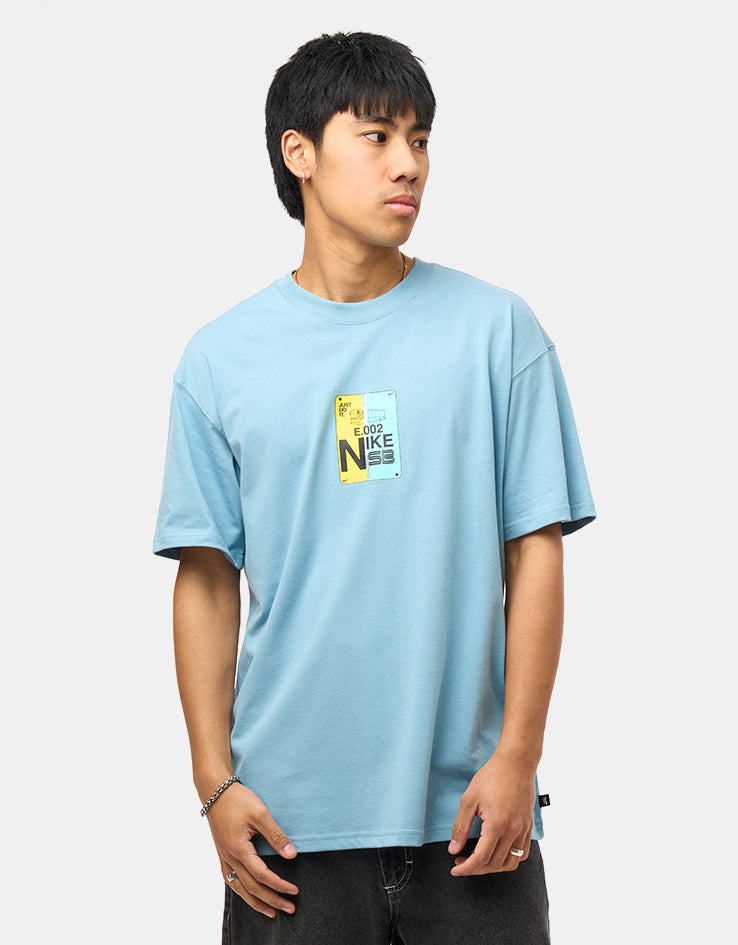 Nike SB Bus Pass T-Shirt - Denim Turquoise