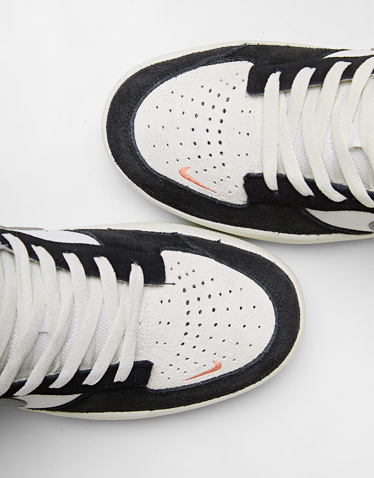 Nike SB Force 58 Skate Shoes - Black/Cool Grey-Summit White-Sail