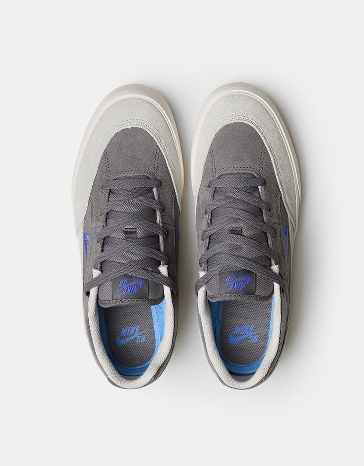 Nike SB Malor Skate Shoes - Pencil Point/Sapphire-Legend Silver