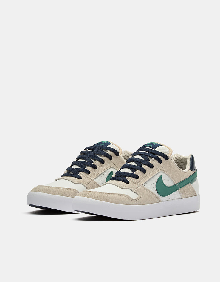 Nike SB Delta Force Vulc Skate Shoes - Desert Sand/Bicoastal