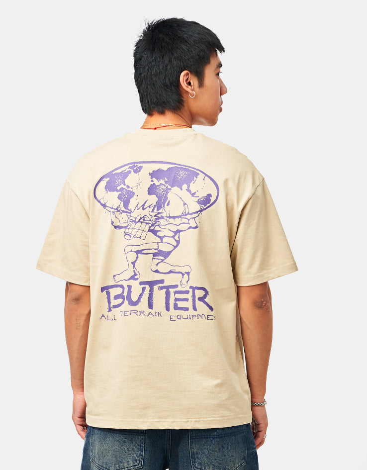 Butter Goods Terrain T-Shirt - Bone