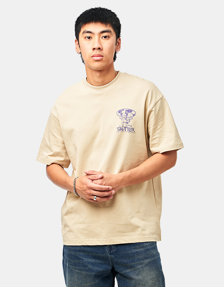 Butter Goods Terrain T-Shirt - Bone