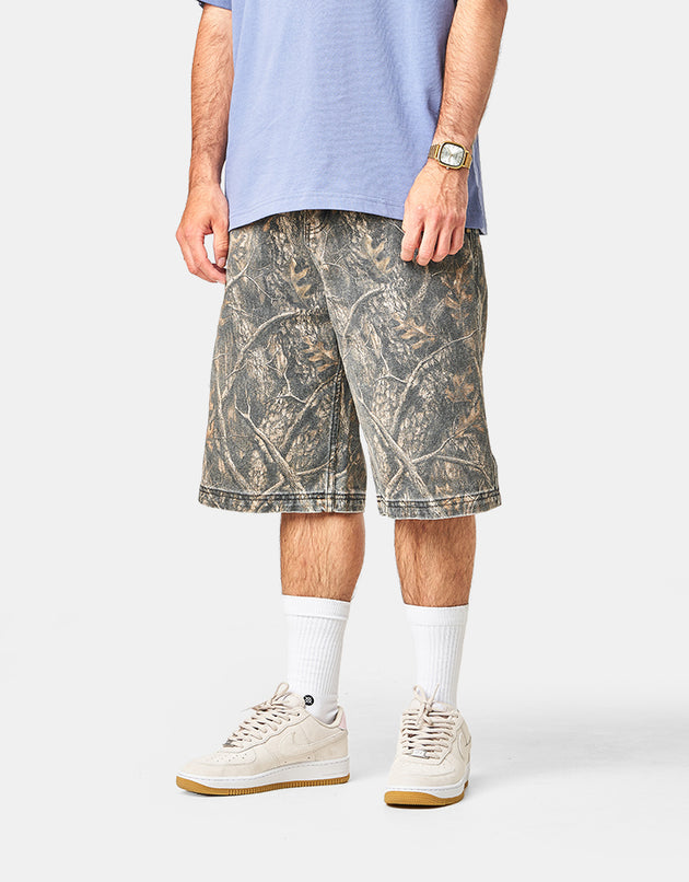 Butter Goods Work Shorts - Forest Camo
