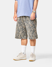 Butter Goods Work Shorts - Forest Camo