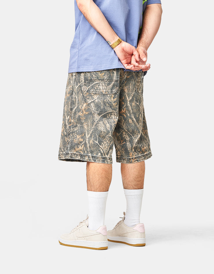 Butter Goods Work Shorts - Forest Camo