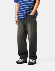 Butter Goods Baggy Denim Jeans - Faded Black