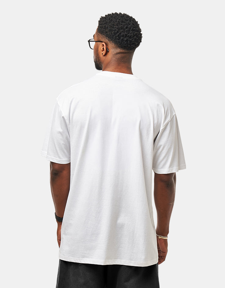 Santa Cruz Kendall End Of The World Front T-Shirt - White