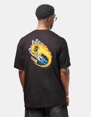 Santa Cruz O'Brien Scream Reaper T-Shirt - Black