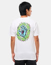 Santa Cruz EXCLUSIVE Slime Scream T-Shirt - White