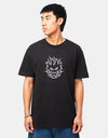 Spitfire Bighead Thorn T-Shirt - Black/Black/White