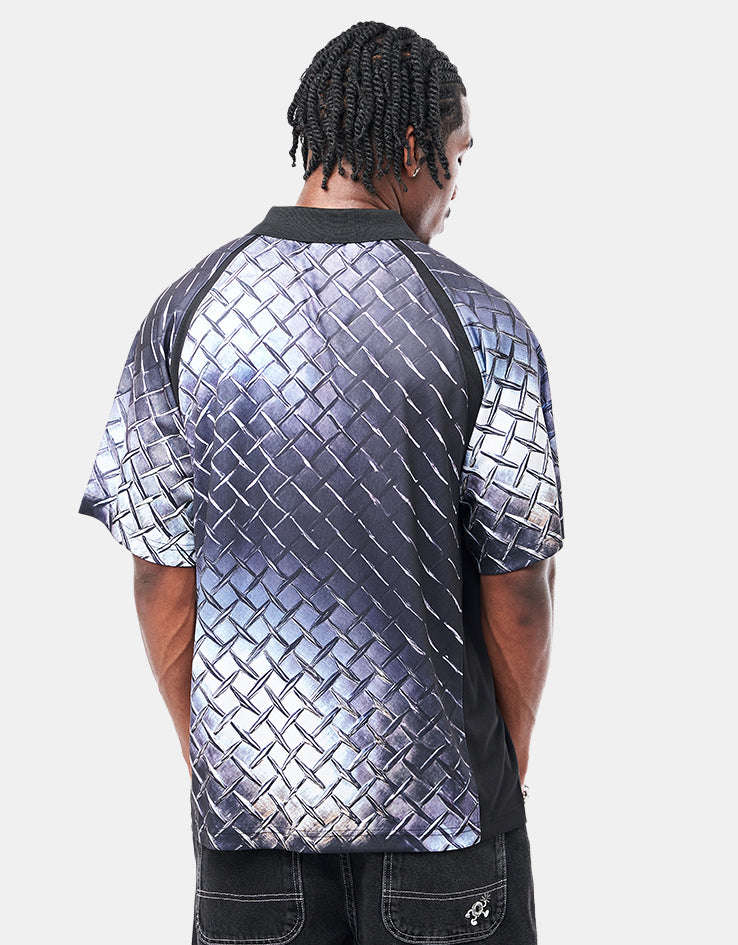 HUF Diamond Plate Jersey - Black