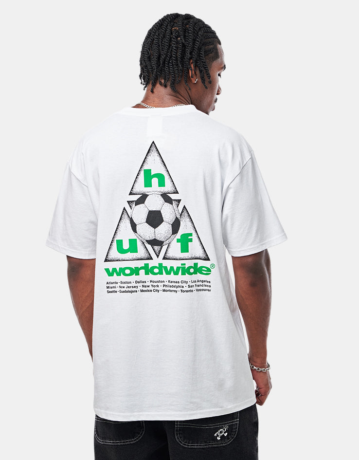 HUF Striker Triple Triangle T-Shirt - White