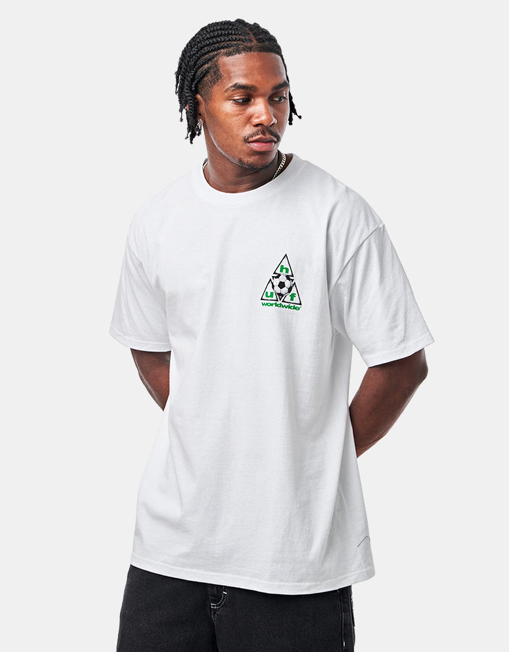 HUF Striker Triple Triangle T-Shirt - White