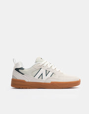 New Balance Numeric 808L Tiago Lemos Skate Shoes - Sea Salt/Green