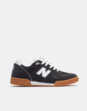 New Balance Numeric 600 Tom Knox Skate Shoes - Dark Grey/White