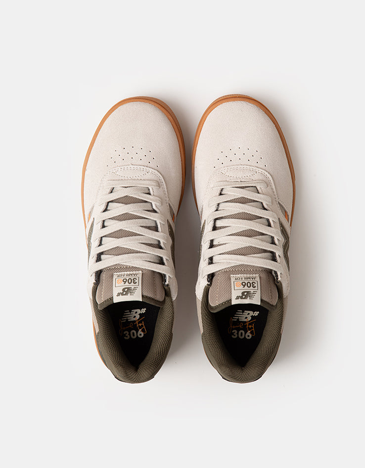 New Balance Numeric 306C Jamie Foy Skate Shoes - Tan/Olive