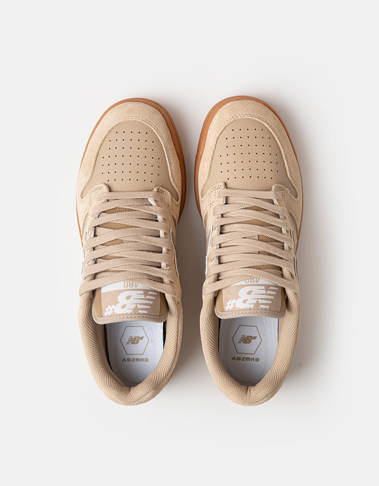 New Balance Numeric 480 Skate Shoes - Tan/Gum