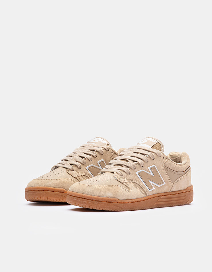 New Balance Numeric 480 Skate Shoes - Tan/Gum