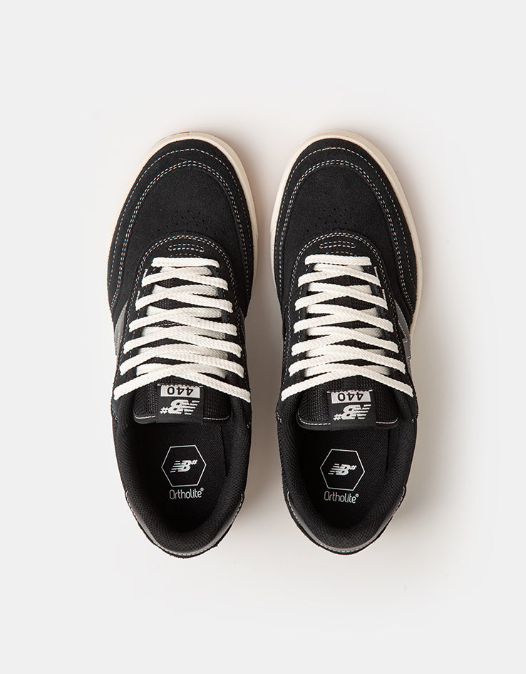New Balance Numeric 440 Skate Shoes - Black/Sea Salt