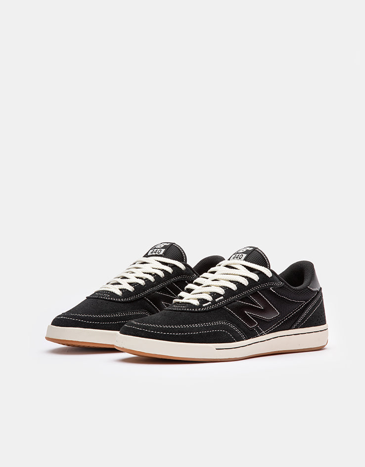 New Balance Numeric 440 Skate Shoes - Black/Sea Salt