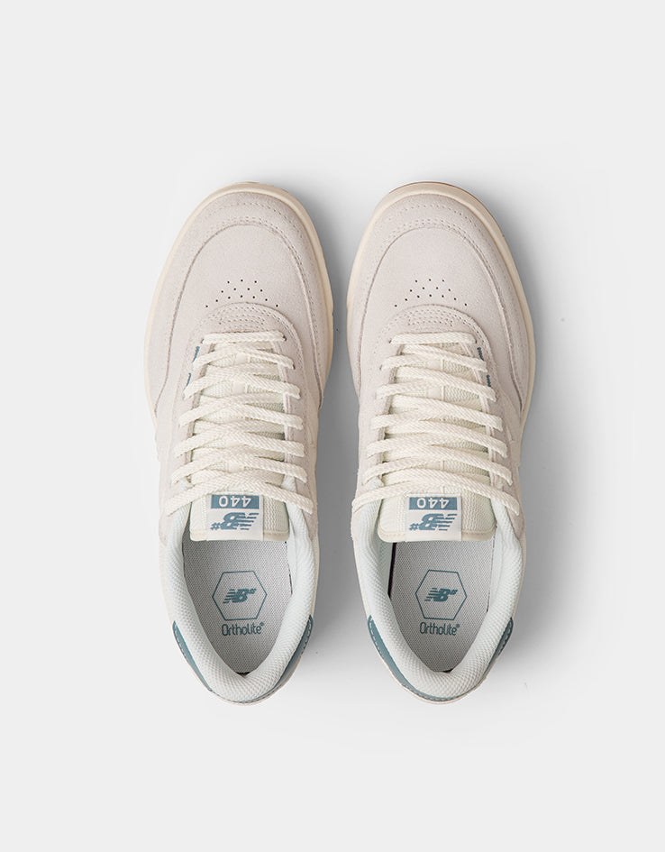 New Balance Numeric 440 Skate Shoes - Sea Salt/Green