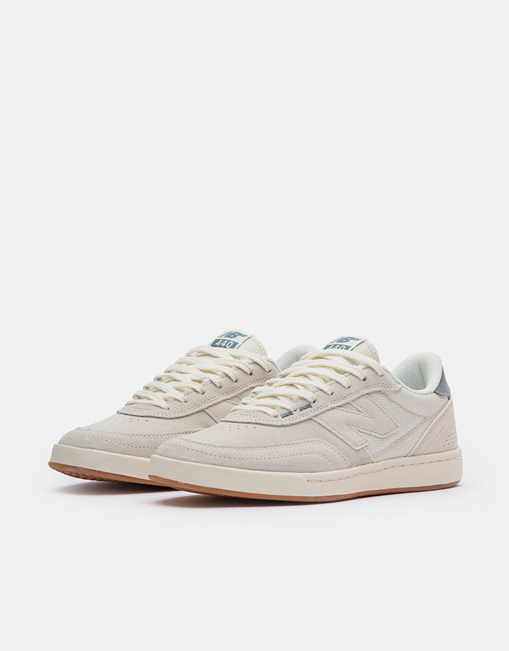New Balance Numeric 440 Skate Shoes - Sea Salt/Green