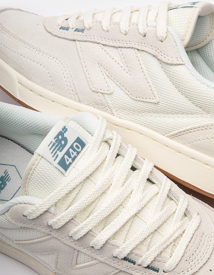 New Balance Numeric 440 Skate Shoes - Sea Salt/Green