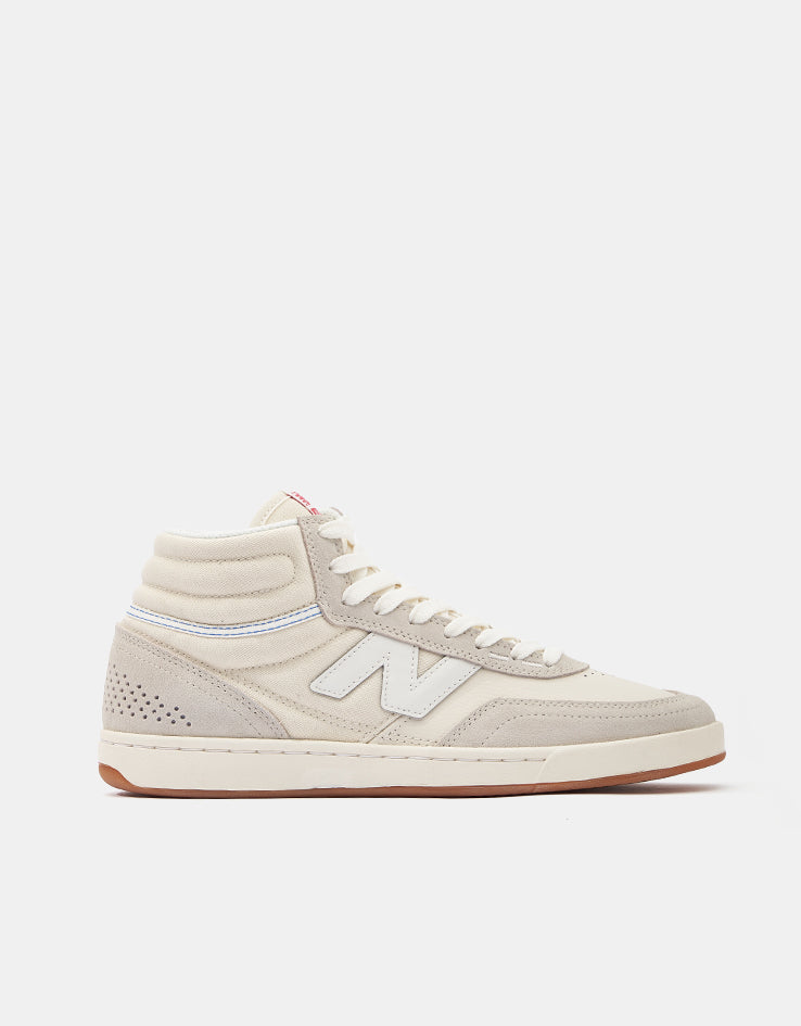New Balance Numeric 440 High Skate Shoes - Sea Salt/White