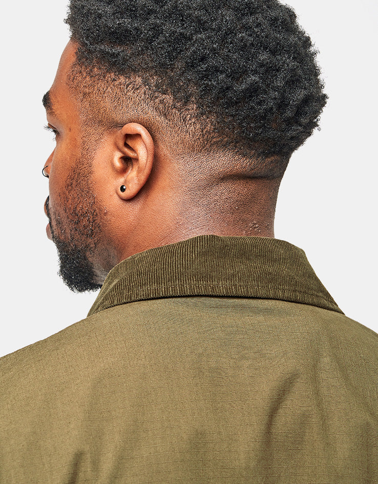 Carhartt WIP Madison Ripstop Jacket - Dark Beech/Black (Garment Dyed)