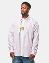 Carhartt WIP L/S C-Logo Shirt - Hortensia/White