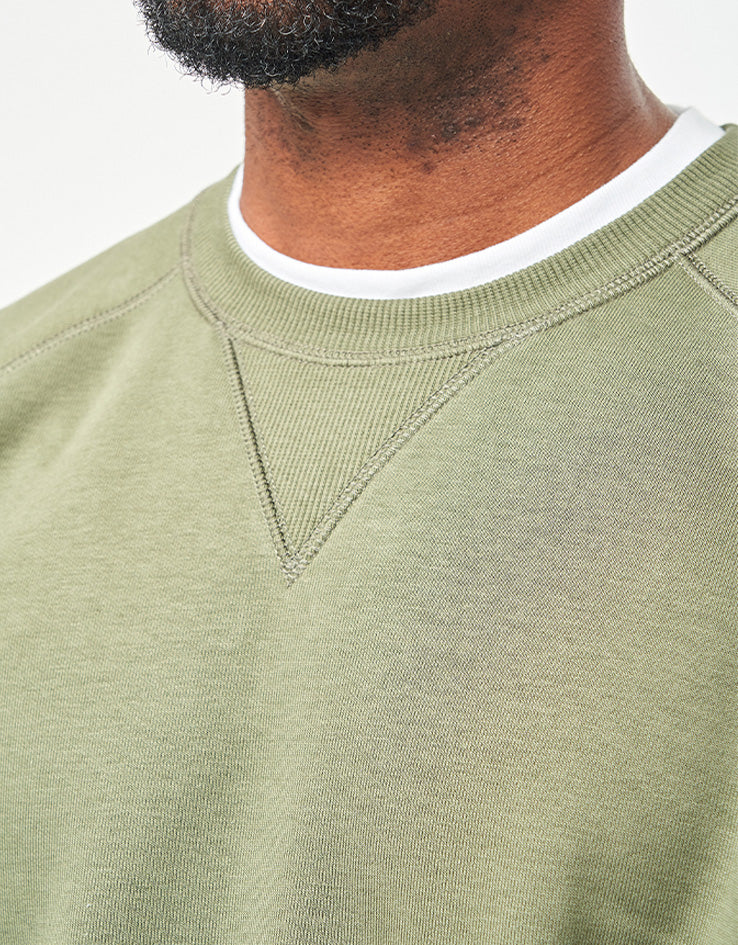 Carhartt WIP Chase Sweat - Leaf/Gold