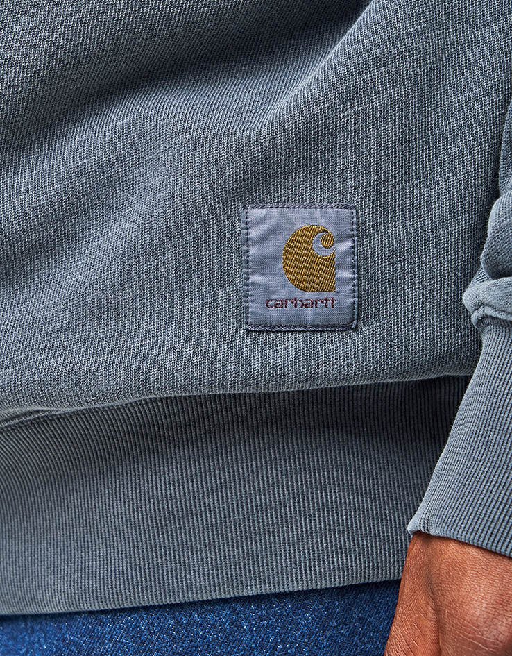 Carhartt WIP Harper Polo - Carbon (Garment Dyed)