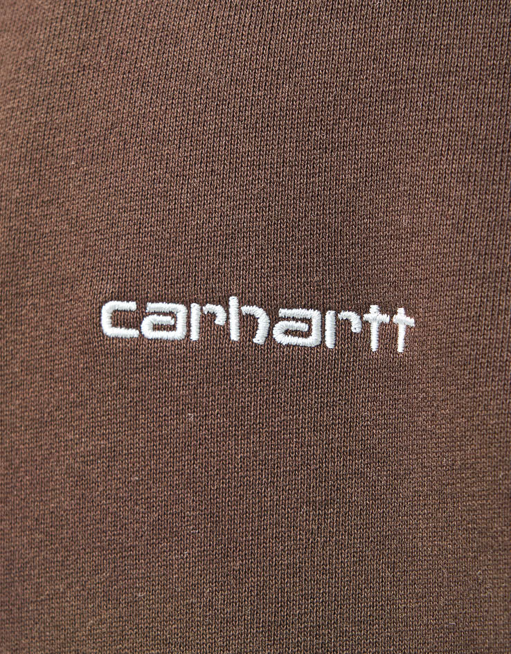 Carhartt WIP Hooded Painter Jacket - Tobacco (Destroy Wash/Splatter)