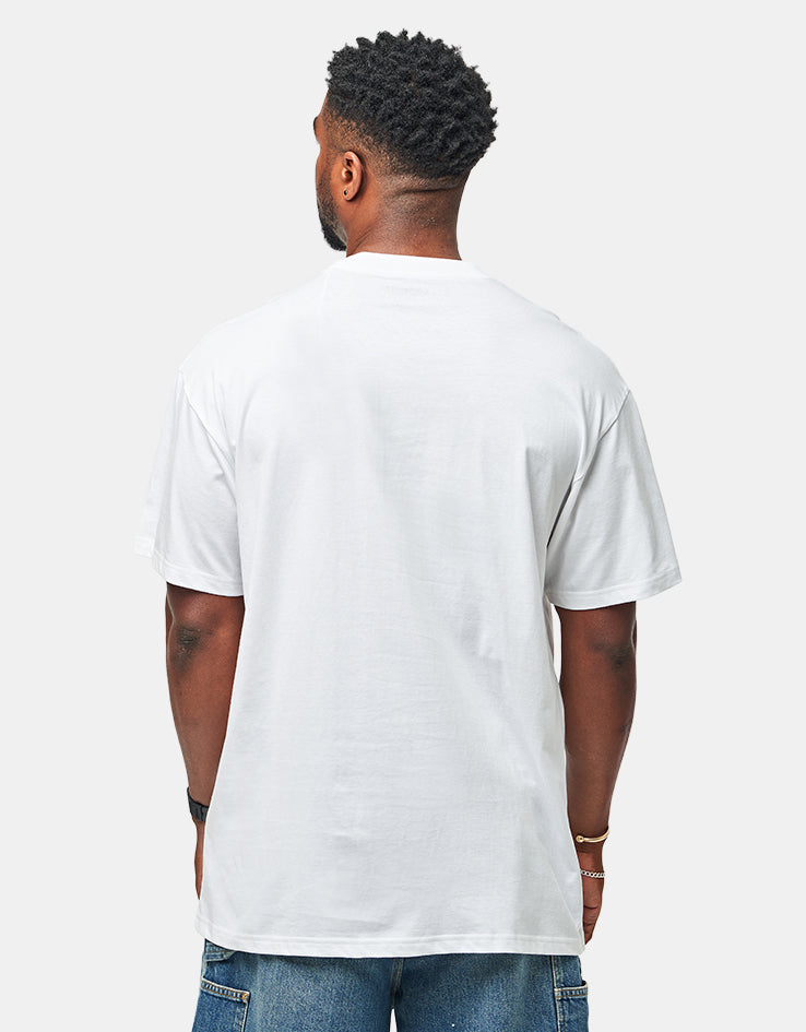 Carhartt WIP S/S Bumper Stickers T-Shirt - White