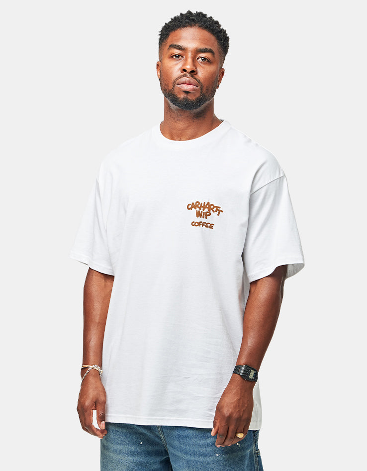 Carhartt WIP S/S Coffee Break T-Shirt - White