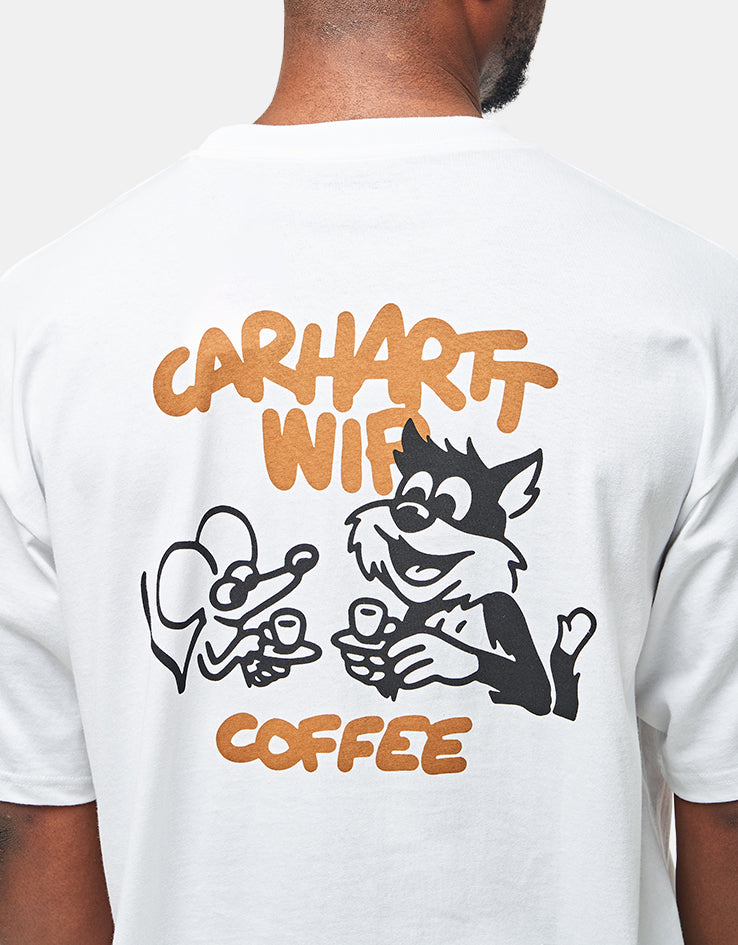 Carhartt WIP S/S Coffee Break T-Shirt - White