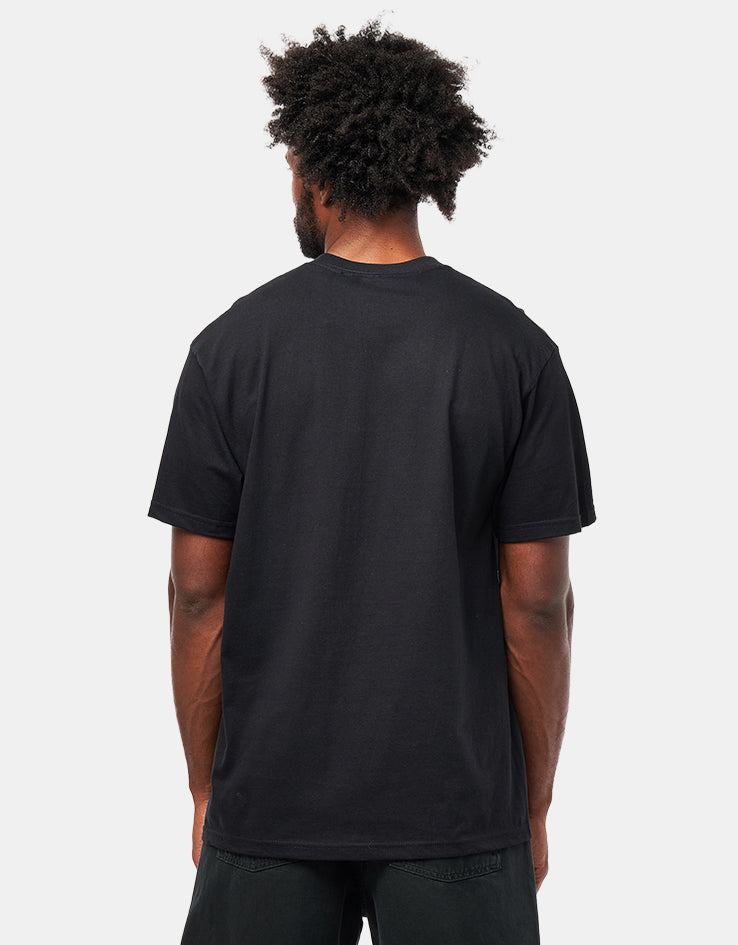 Sci-Fi Fantasy Angel T-Shirt - Black