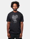 Sci-Fi Fantasy Angel T-Shirt - Black